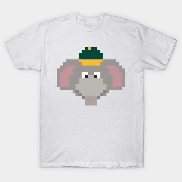 (OAK) Baseball Mascot T-Shirt by Pixburgh